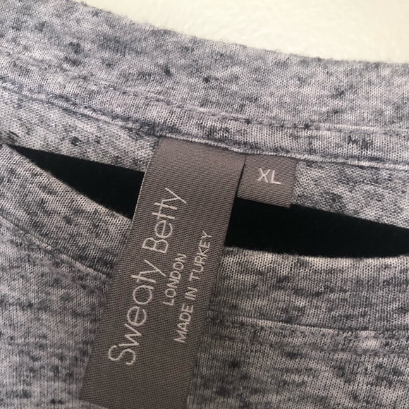 Sweaty Betty Gray Workout T-shirt - Picture 3 of 4